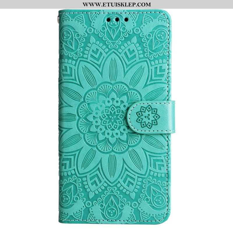 Etui Folio do Honor 90 Lite z Łańcuch Mandala Z Paskiem